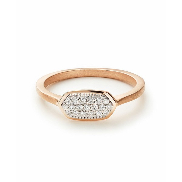 ケンドラスコット レディース リング アクセサリー Isa Ring (1/6 ct. t.w.) Rose Gold