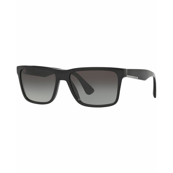 プラダ メンズ サングラス・アイウェア アクセサリー Sunglasses, PR 19SS BLACK/GREY GRADIENT