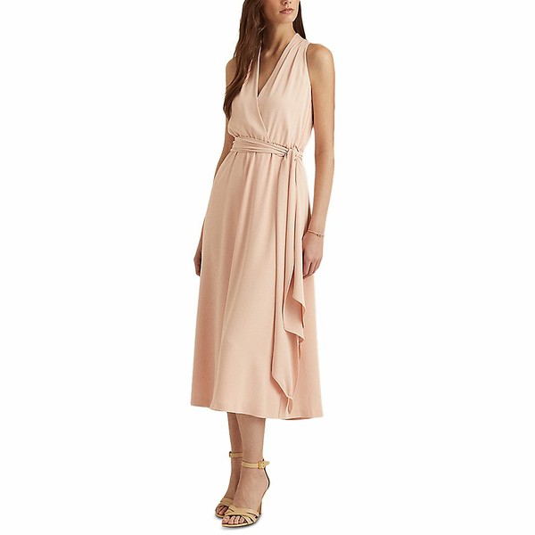 ラルフローレン レディース ワンピース トップス Georgette Halter Dress Pale Pink