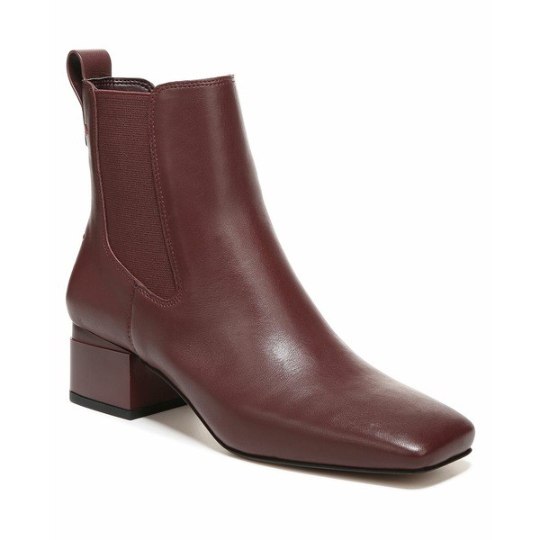 フランコサルト レディース ブーツ＆レインブーツ シューズ Waxton Booties Wine Red Leather