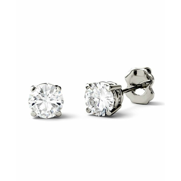 チャールズ アンド コルバード レディース ピアス＆イヤリング アクセサリー Moissanite Stud Earrings (3 ct. t.w. Diamond Equivalent)