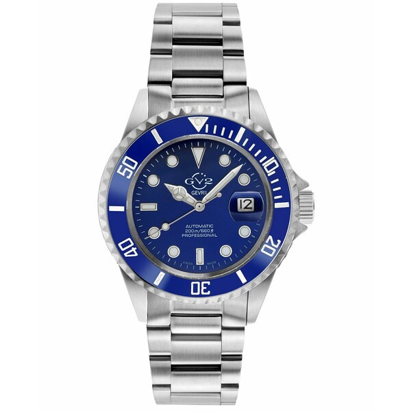 ジェビル メンズ 腕時計 アクセサリー Men's Liguria Swiss Automatic Stainless Steel Bracelet Watch 42mm Stainless Steel