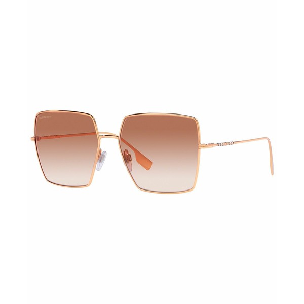 バーバリー レディース サングラス＆アイウェア アクセサリー Women's Sunglasses, BE3133 DAPHNE 58 Rose Gold-Tone