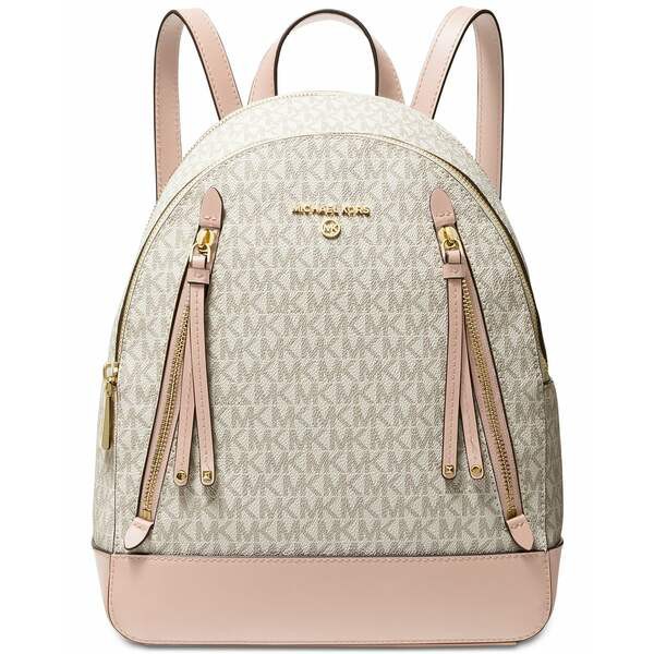 マイケルコース レディース バックパック・リュックサック バッグ Signature Brooklyn Backpack Vanilla/soft Pink