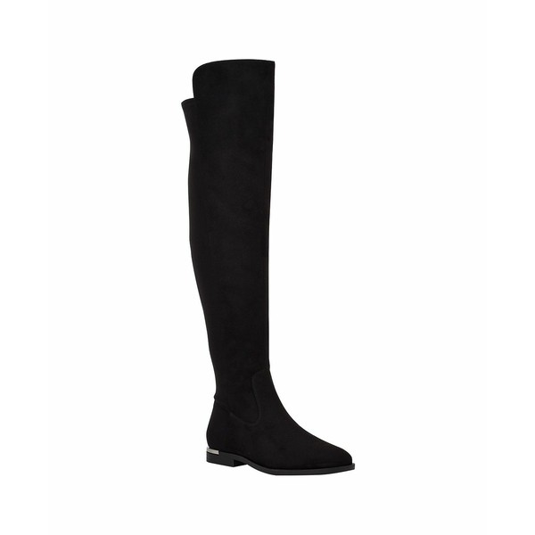 カルバンクライン レディース ブーツ＆レインブーツ シューズ Women's Rania Over The Knee Boots Black