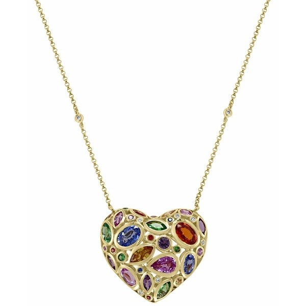 エフィー コレクション レディース ネックレス・チョーカー・ペンダントトップ アクセサリー EFFY® Multi-Gemstone (4 ct. t.w.) & D