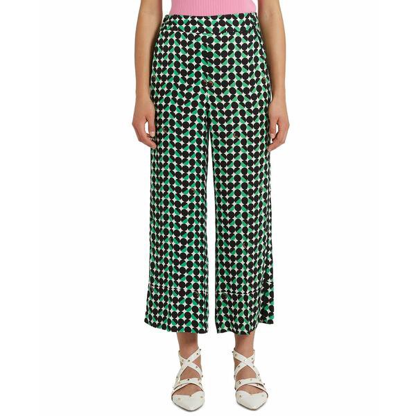 マレーラ レディース カジュアルパンツ ボトムス Marus Printed Cropped Pants Emerald