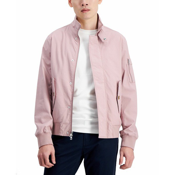 マイケルコース メンズ ジャケット＆ブルゾン アウター Men's Ripstop Bomber Jacket Mauve