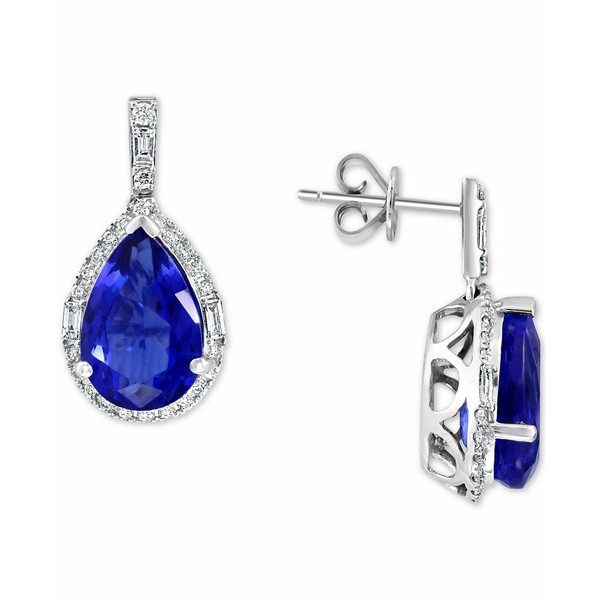 エフィー コレクション レディース ピアス＆イヤリング アクセサリー EFFY® Tanzanite (6 ct. t.w.) & Diamond (1 ct. t.w.) Drop Ea