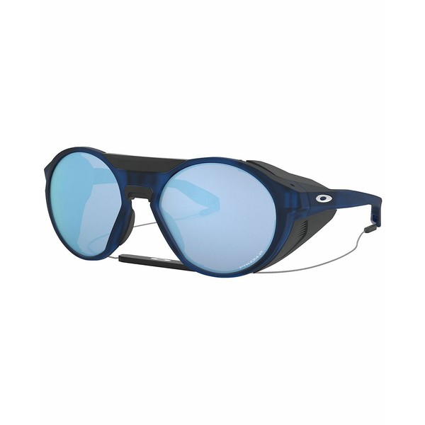 オークリー メンズ サングラス・アイウェア アクセサリー Polarized Sunglasses, OO9440 56 CLIFDEN MATTE TRANSLUCENT BLUE/PRIZM DEEP