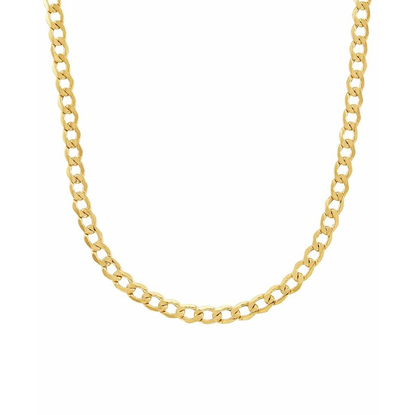 イタリアン ゴールド レディース ネックレス・チョーカー・ペンダントトップ アクセサリー Curb Link 18" Chain Necklace (5mm) in 14k G