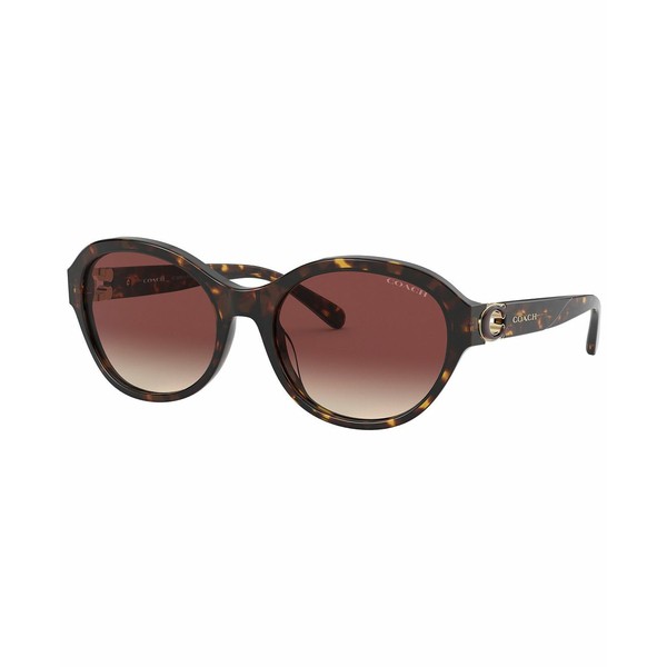 コーチ レディース サングラス＆アイウェア アクセサリー Women's Sunglasses, HC8293 L1145 57 Tortoise