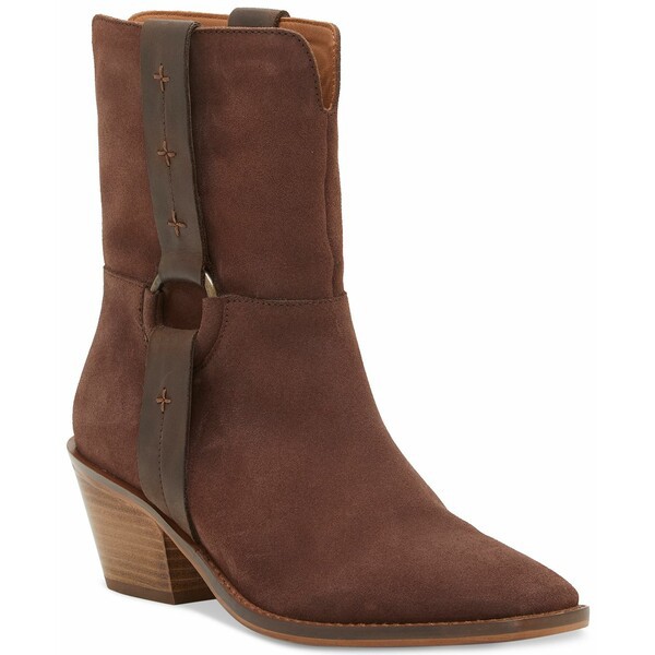 ラッキーブランド レディース ブーツ＆レインブーツ シューズ Women's Kamaree Booties Chocolate