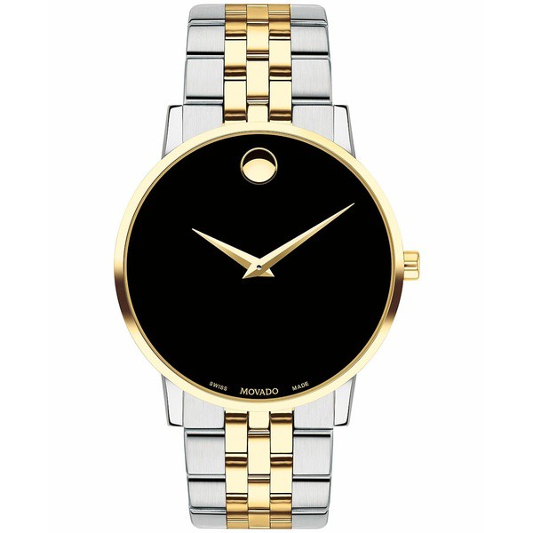 モバド メンズ 腕時計 アクセサリー Men's Swiss Museum Classic Two-Tone PVD Stainless Steel Bracelet Watch 40mm No Color