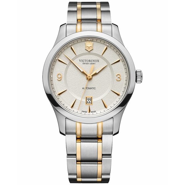 ビクトリノックス メンズ 腕時計 アクセサリー Men's Automatic Alliance Mechanical Two-Tone Stainless Steel Bracelet Watch 40mm Two