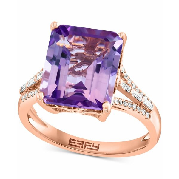 エフィー コレクション レディース リング アクセサリー EFFY® Pink Amethyst (5-7/8 ct. t.w.) & Diamond (1/6 ct. t.w.) Ring in 1