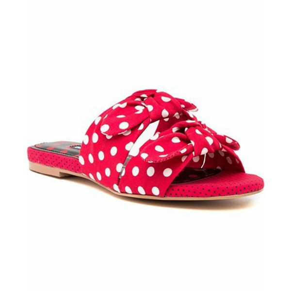 チャールズ・デイビッド レディース サンダル シューズ Collection Soufflé Sandals Red/White Dot