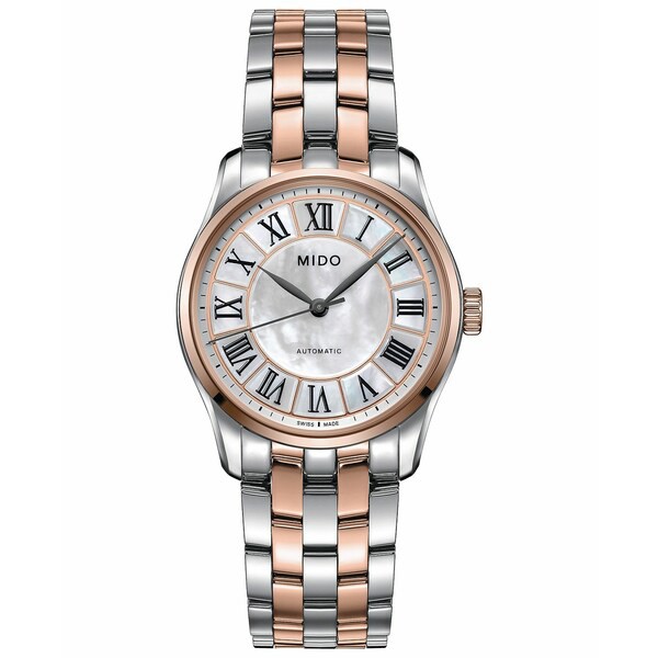 ミド レディース 腕時計 アクセサリー Women's Swiss Automatic Belluna II Two-Tone Stainless Steel Bracelet Watch 33mm Two Tone