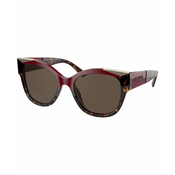 プラダ レディース サングラス＆アイウェア アクセサリー Women's Sunglasses, PR 02WS CHERRY/DARK HAVANA