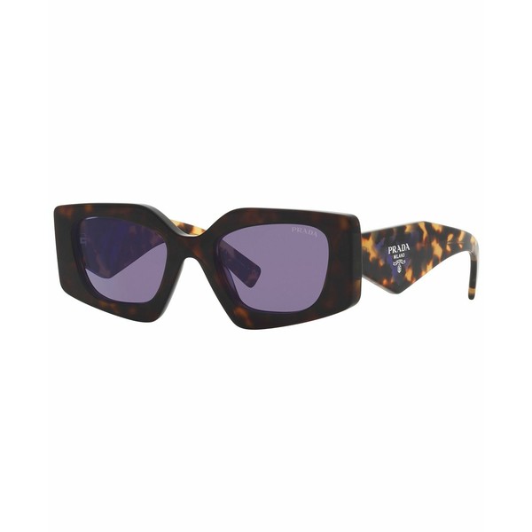 プラダ レディース サングラス＆アイウェア アクセサリー Women's Sunglasses, 51 Tortoise