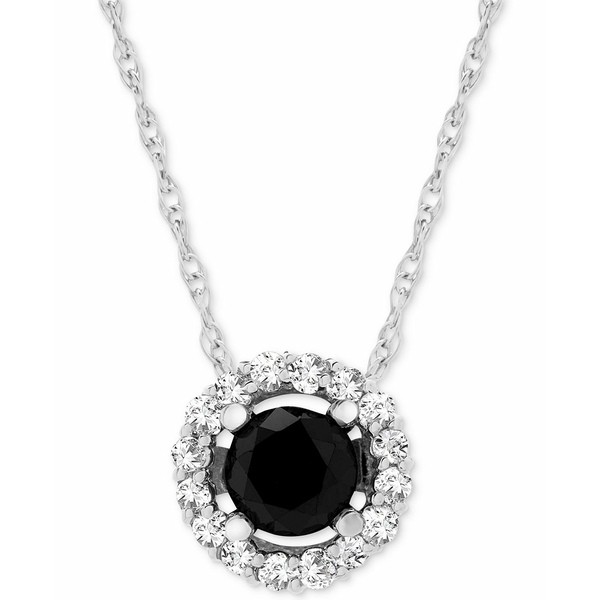 ラップド イン ラブ レディース ネックレス・チョーカー・ペンダントトップ アクセサリー Diamond Halo 18" Pendant Necklace (1 ct. t.w