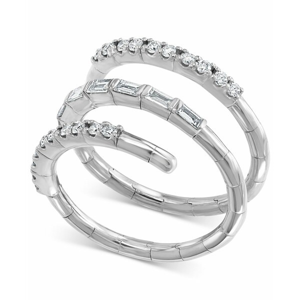 エフィー コレクション レディース リング アクセサリー EFFY® Diamond Wrap Ring (1/2 ct. t.w.) in 14k White Gold White Gold