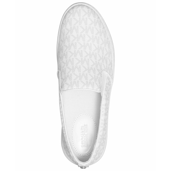 超激得低価㊏ マイケルコース Keaton Slip-On Signature Logo Sneakers Bright White Logoの通販はau PAY マーケット - asty|商品ロットナンバー:477669550 レディース スニーカー シューズ 新作爆買い