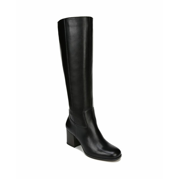 フランコサルト レディース ブーツ＆レインブーツ シューズ Anberlin High Shaft Boots Black Leather