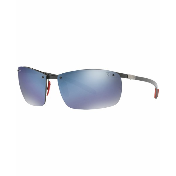 レイバン メンズ サングラス・アイウェア アクセサリー Polarized Sunglasses, RB8305M SCUDERIA FERRARI COLLECTION GREY/BLUE MI