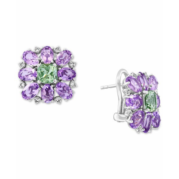 エフィー コレクション レディース ピアス＆イヤリング アクセサリー EFFY® Pink Amethyst (6-3/8 ct. t.w.) & Green Quartz (3-1/20