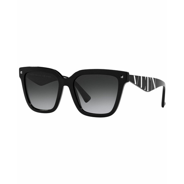 ヴァレンティノ レディース サングラス＆アイウェア アクセサリー Women's Polarized Sunglasses, VA4084 55 BLACK/GRADIENT GREY POLAR