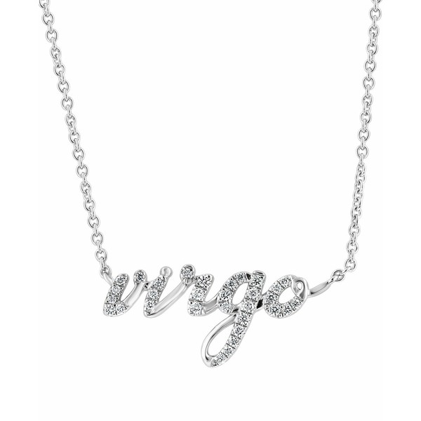 エフィー コレクション レディース ネックレス・チョーカー・ペンダントトップ アクセサリー EFFY® Diamond Zodiac Virgo 18" Pendan