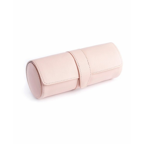 ロイス メンズ 腕時計 アクセサリー Suede Lined Travel Watch Roll Pink