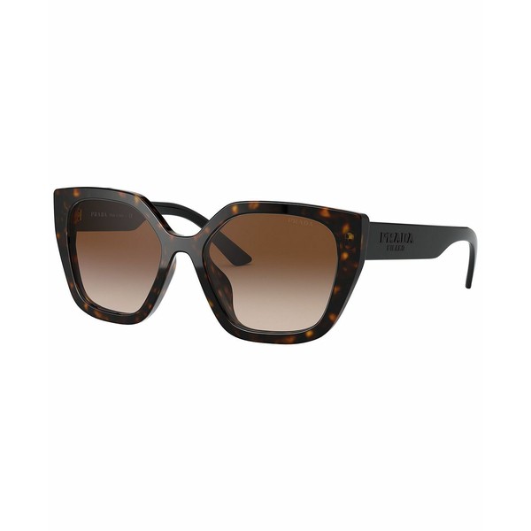 プラダ レディース サングラス＆アイウェア アクセサリー Women's Sunglasses, 0PR 24XS HAVANA/BROWN GRADIENT