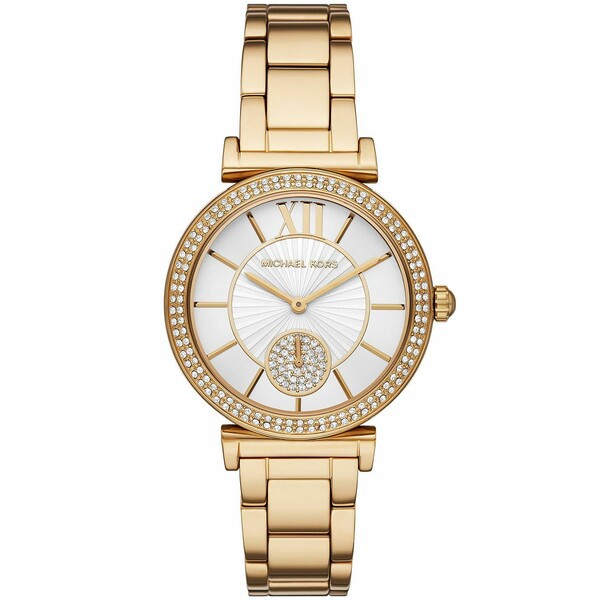 マイケルコース レディース 腕時計 アクセサリー Women's Abbey Gold-Tone Stainless Steel Bracelet Watch 36mm Gold