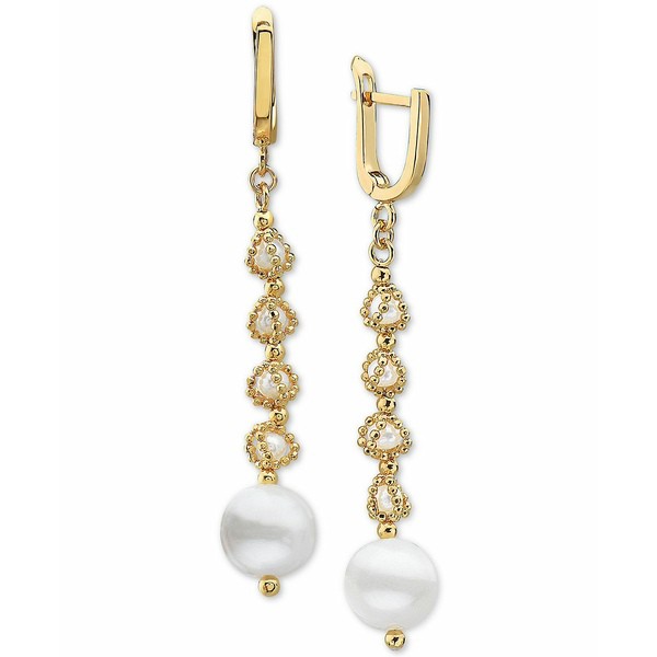 エフィー コレクション レディース ピアス＆イヤリング アクセサリー EFFY® Cultured Freshwater Pearl (3-1/2mm & 9-1/2mm) Drop Ea