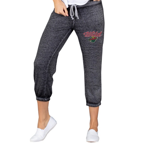 27 Off カジュアルパンツ コンセプトスポーツ レディースファッション パンツ レディース ネットショッピング ボトムス Wild Minnesota Knit Capri Women S Pants Charcoal Concepts Sport Lounge 22年ファッション福袋