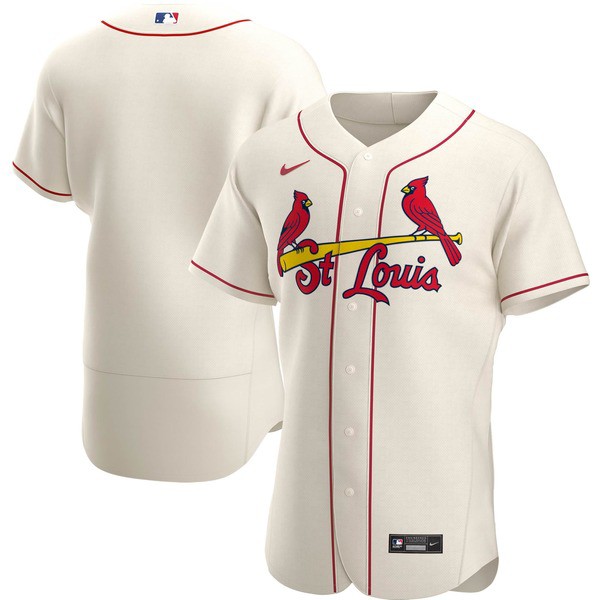 買取 横浜 メンズ ユニフォーム Louis トップス トップス Cardinals Nike ナイキ Jersey Alternate メンズファッション Authentic トップス St Team Cream 特売モデル