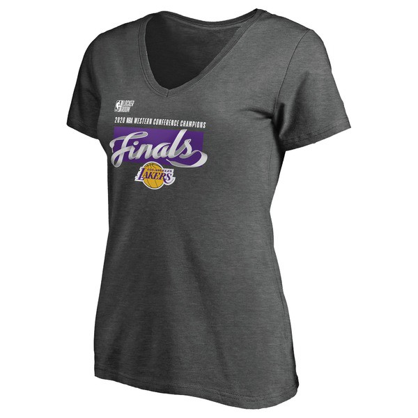 限定製作 ファナティクス レディース Tシャツ トップス Los Angeles Lakers Fanatics Branded Women´s 2020 Western Conference Champions Locker 限定製作 ファナティクス レディース Tシャツ トップス Los Angeles Lakers Fanatics Branded Women´s 2020 Western Conference Champions Locker