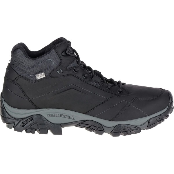 【売り切り御免!】 メレル メンズ ブーツ&レインブーツ シューズ Moab Adventure Mid Waterproof Boot - Men's Black, YOU通販 5beeae95