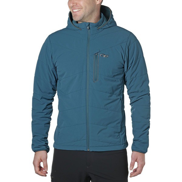 激安ブランド アウトドアリサーチ メンズ ジャケット&ブルゾン アウター Winter Ferrosi Hooded Jacket - Men's Peacock, GBS online store 89d4c51a