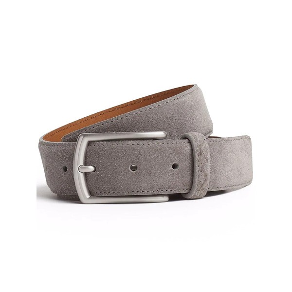 ゼニア メンズ ベルト アクセサリー suede buckled belt PIO MULTICOLOR