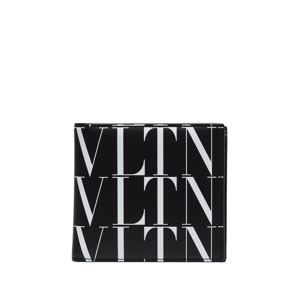 ヴァレンティノ ガラヴァーニ メンズ 財布 アクセサリー VLTN 二つ折り財布 0NI BLACK-WHITE