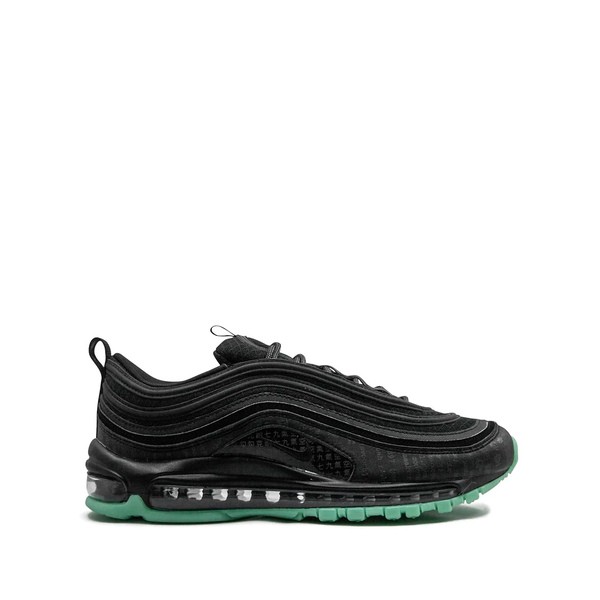 ナイキ メンズ スニーカー シューズ Air Max 97 スニーカー BLACK/BLACK-GREEN GLOW