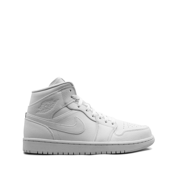 ジョーダン メンズ スニーカー シューズ Air Jordan 1 Mid スニーカー WHITE/WHITE/WHITE