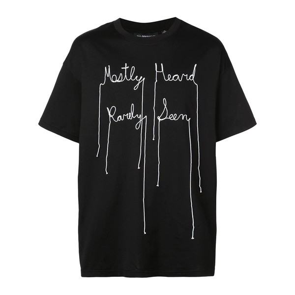 ミストリーハードレアリシーン メンズ Tシャツ トップス Yarn Sketch Tシャツ BLACK