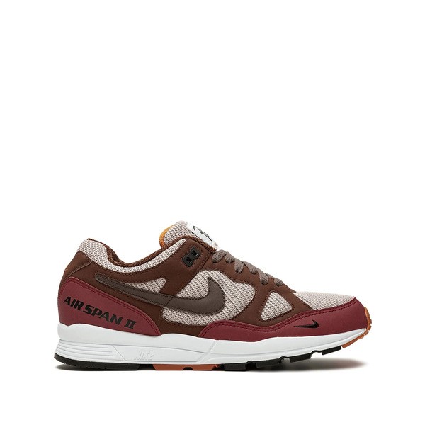 ナイキ メンズ スニーカー シューズ Air Span II QS TEAM RED/BAROQUE BROWN