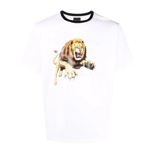 ビリオネア メンズ Tシャツ トップス Lion Tシャツ 01 WHITE