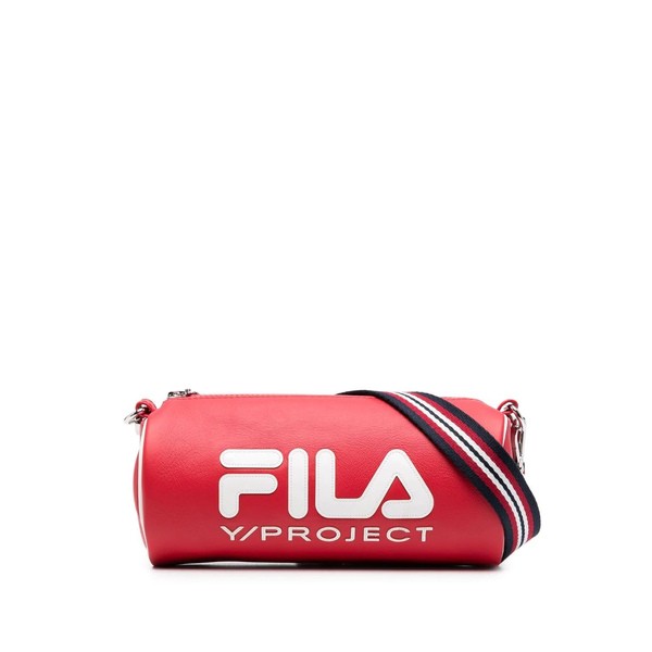 ワイプロジェクト メンズ ショルダーバッグ バッグ x Fila Yストラップ バッグ RED