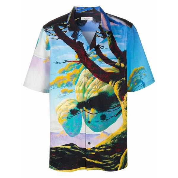 ヴァレンティノ メンズ Tシャツ トップス Floating Island シャツ 81M FLOATING ISLAND